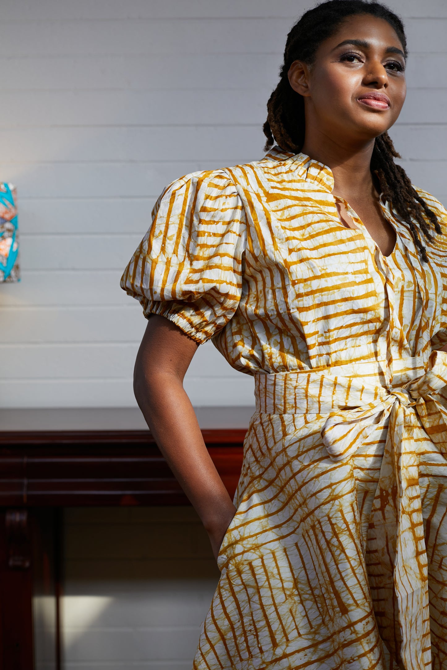 KEMI BLOUSE - MUSTARD