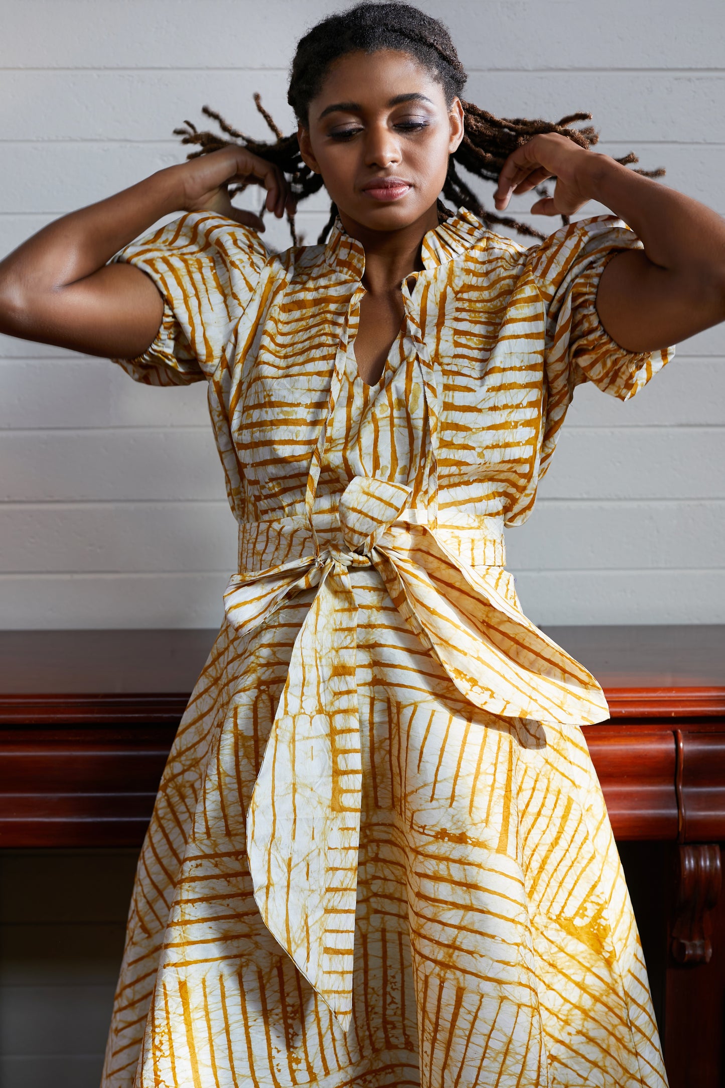 KEMI BLOUSE - MUSTARD
