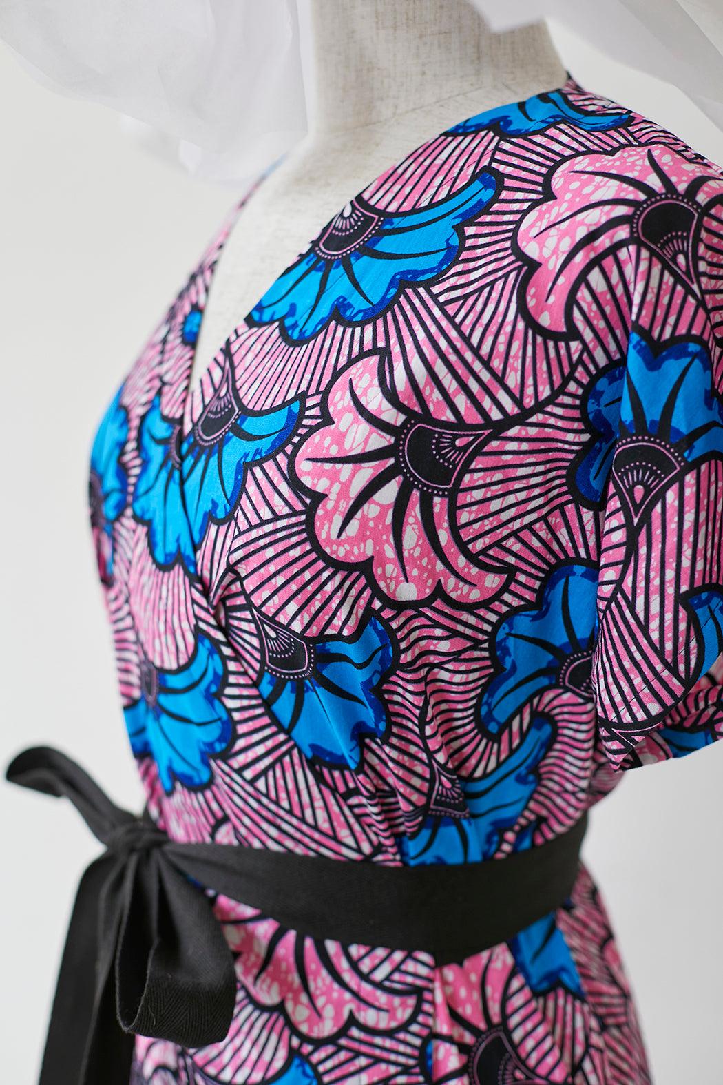 Fleur De Mariage, Nicolette Wrap Shirt, Sea Salt Pink - ULO Australia