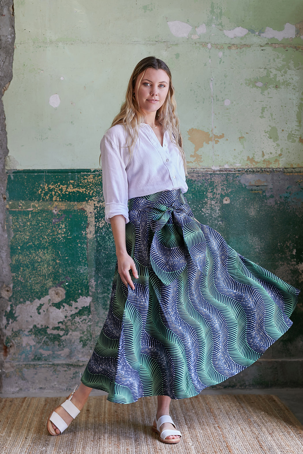 The Rose Skirt - Feather