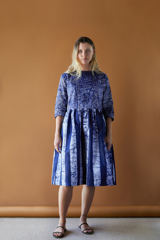 Day Dress - Indigo