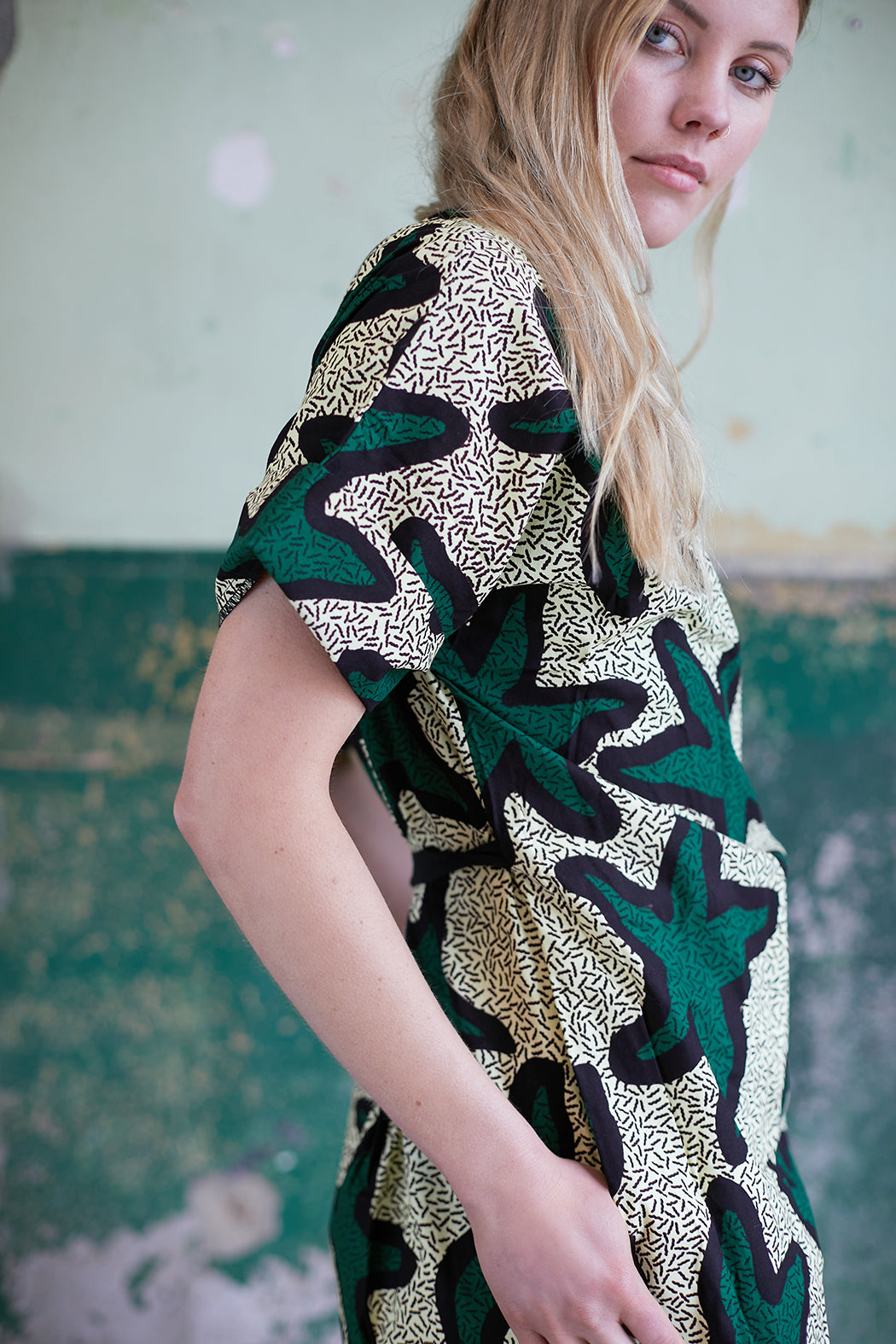 Wrap Dress, Hunter Star