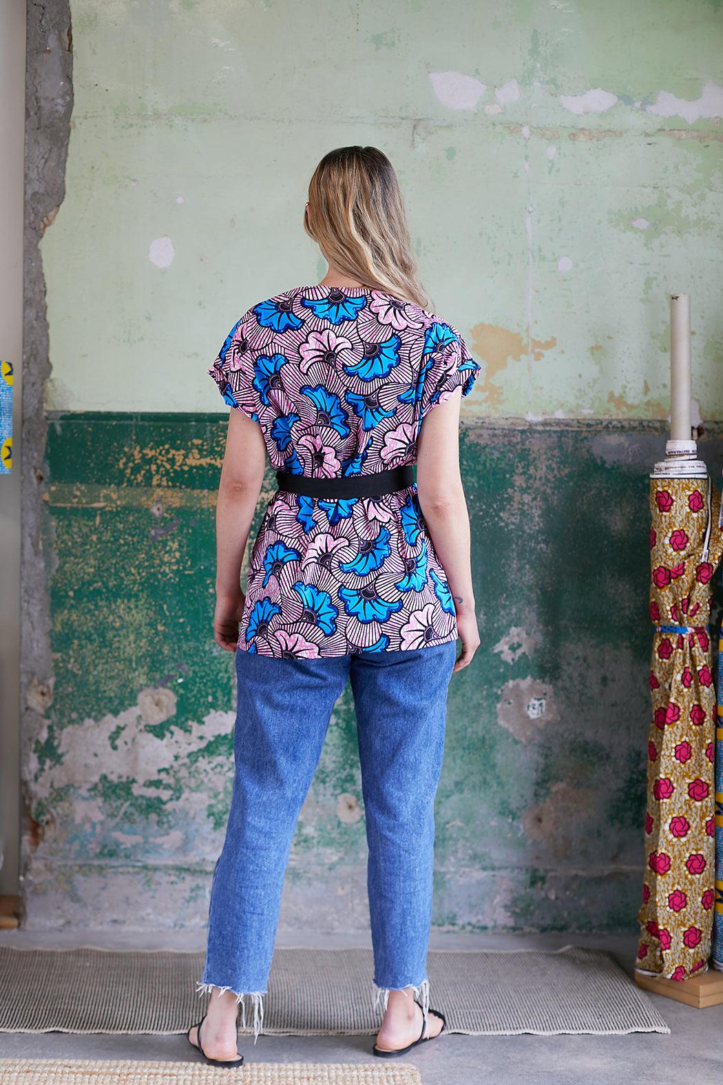 Fleur De Mariage, Nicolette Wrap Shirt, Sea Salt Pink - ULO Australia