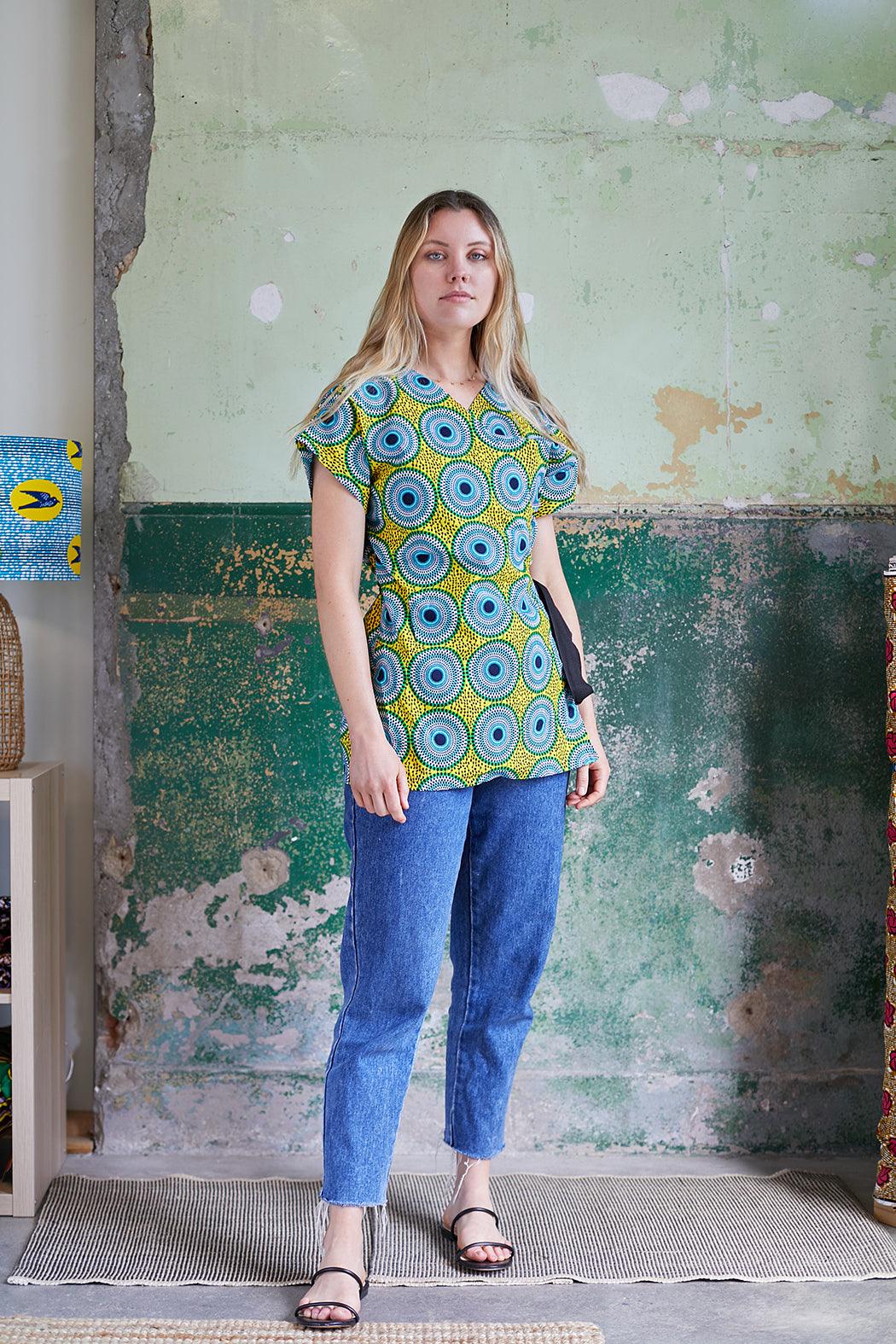 Mini Record, Nicolette Wrap Shirt - ULO Australia