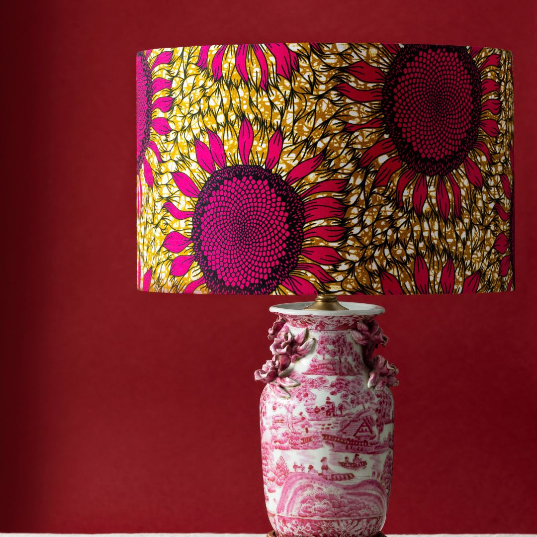 Sunflower, Drum Lampshade